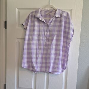 Gingham Blouse 12/24